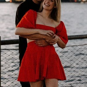 Free People Cross of Sunlight Mini Dress